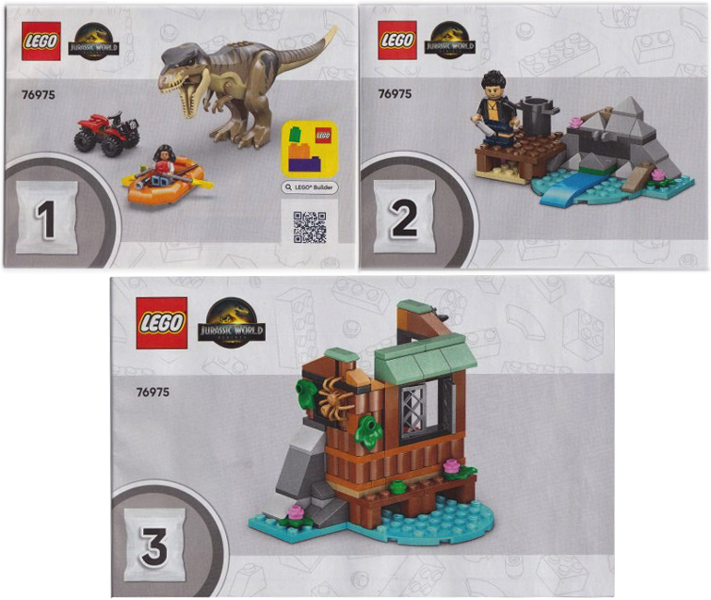 T. rex River Escape : Set 76975-1 | BrickLink