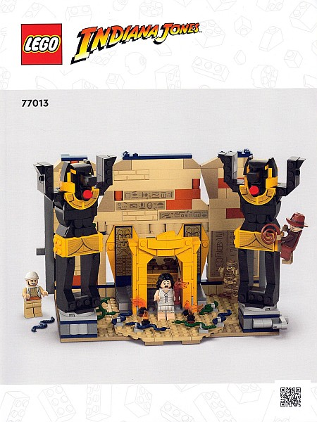 Lego Indiana Jones Fuga do Túmulo Perdido 77013 - Star Brink Brinquedos