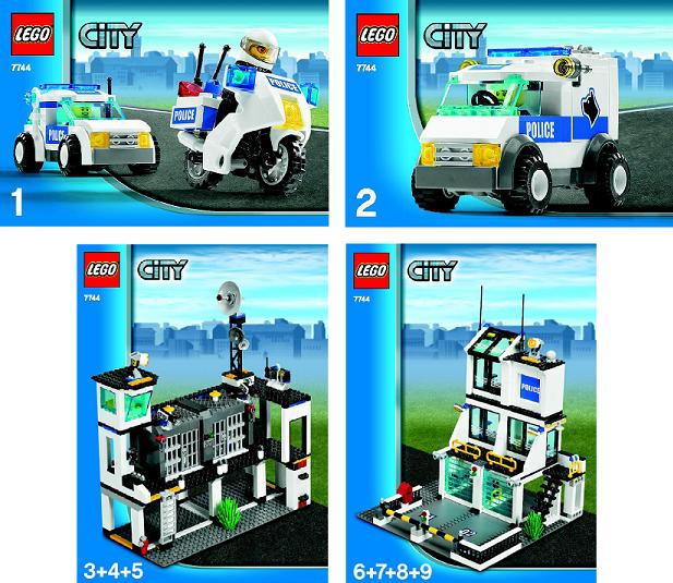 Bañera proteína Colectivo BrickLink - Set 7744-1 : LEGO Police Headquarters [Town:City:Police] -  BrickLink Reference Catalog