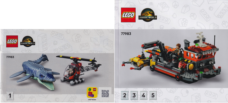 Mosasaurus Dinosaur Boat Attack : Set 77983-1 | BrickLink