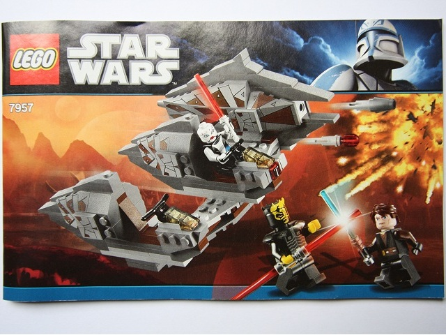 Lego Star Wars 7957 Sith Nightspeeder 2011 Complete Adult Owned Free Shipping