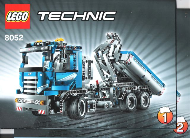 BrickLink - Set 8052-1 LEGO Truck [Technic:Model:Construction] - Reference Catalog