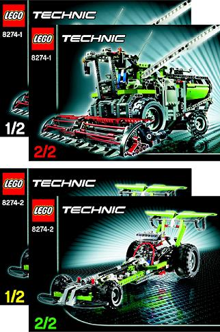 Combine Harvester Set 8274-1 | BrickLink