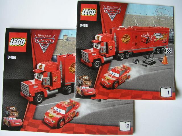 8486 LEGO Disney/Pixar Cars Mack's Team Truck for sale online 