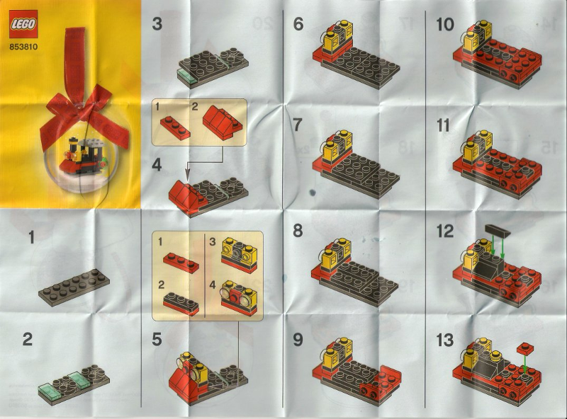 Train Holiday Ornament