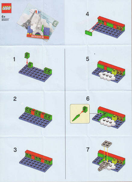 Eiffel Tower Magnet Build