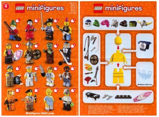 LEGO ® 8804 figurine série 4 vous Choisissez Personnage MÊME JOUR EXPÉDITION 