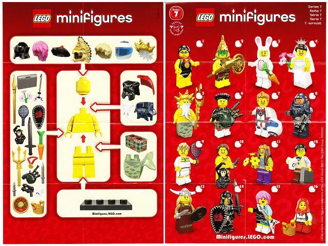 Lego Mini Figuren Sammelfiguren Serie 7 8831 
