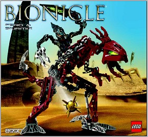 BrickLink - Set 8990-1 : LEGO Fero & Skirmix [Bionicle:Warriors 
