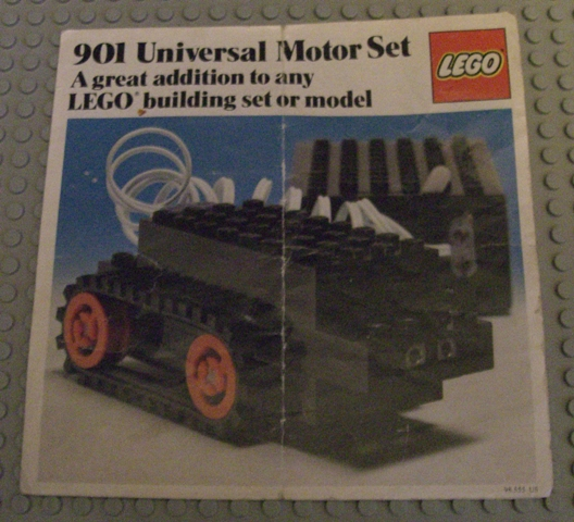 Bricklink Set 901 1 Lego 45v Universal Motor Set