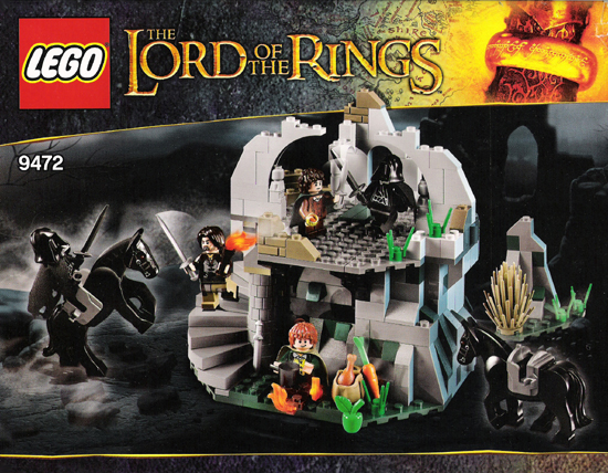 lego lord of the rings attack on weathertop