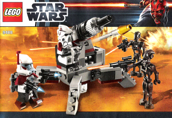 Elite Clone Trooper mit Zubehör LEGO®  Star Wars 9488 Figur