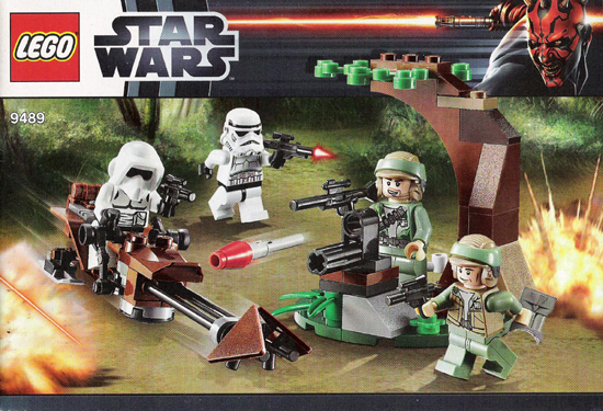 Lego Endor Rebel Trooper & Imperial Trooper Battle Pack for sale online 9489 