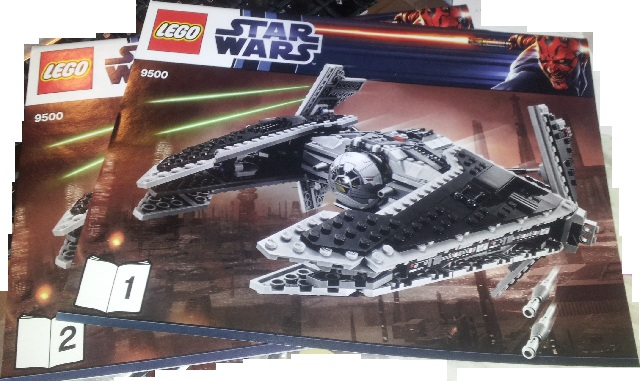 sw0414 Sith Trooper Lego Star Wars aus Set 9500 #2943