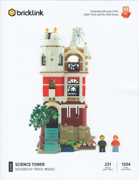 Instructions BL19007-1 : Science Tower [(unsorted)] [BrickLink]