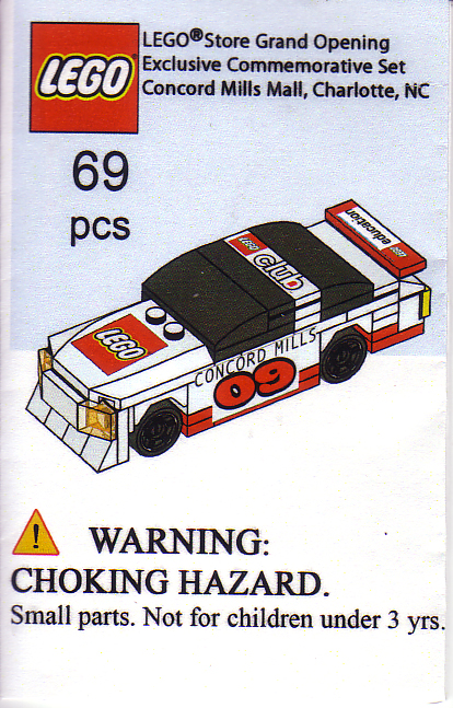 LEGO Store Grand Opening Exclusive Set, Concord Mills, Concord, NC