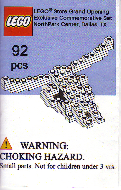 LEGO Store Grand Opening Exclusive Set, NorthPark Center, Dallas, TX