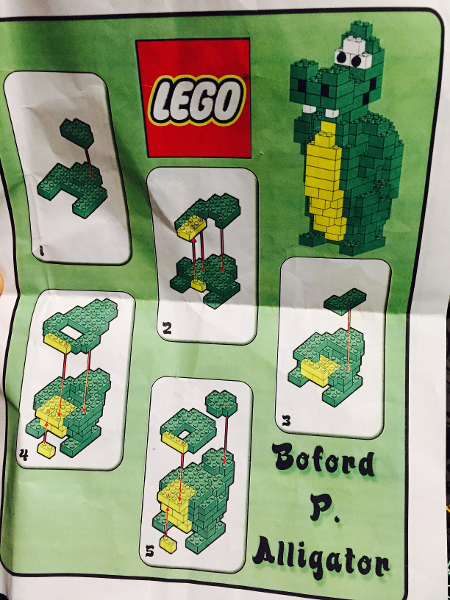 LEGO Brand Store Exclusive Build - Boford P. Alligator