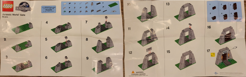 Toys "R" Us Exclusive Build - Jurassic World Gate