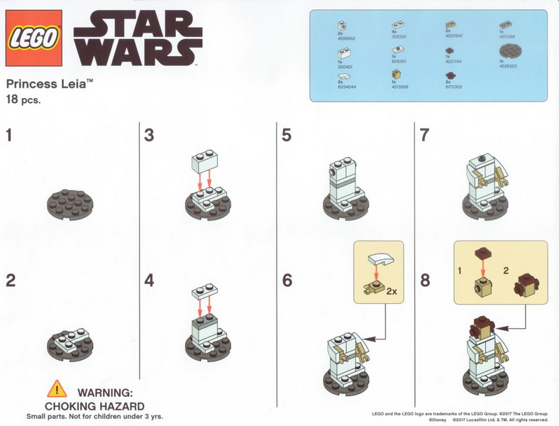 Toys "R" Us Exclusive Build - Princess Leia