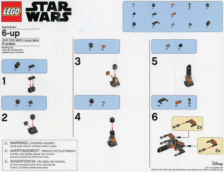 Toys "R" Us Exclusive Build - X-wing Fighter