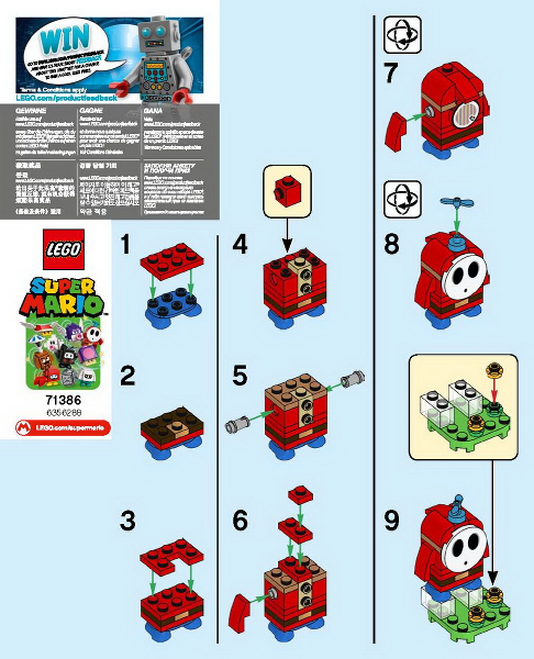 Fly Guy, Super Mario, Series 2 (Complete Set)