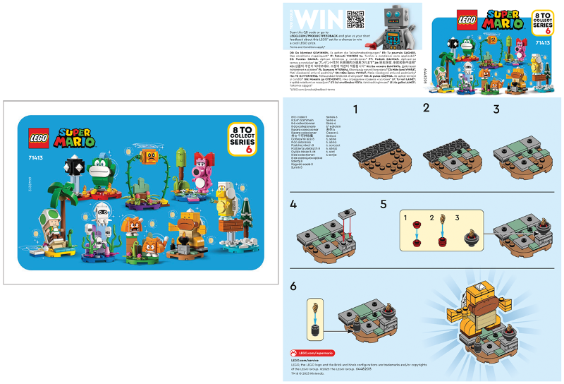 Sumo Bro, Super Mario, Series 6 (Complete Set)