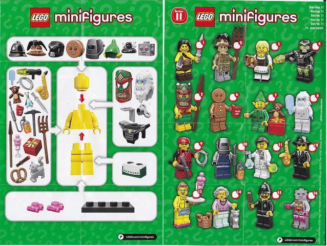 lego minifigures series 11