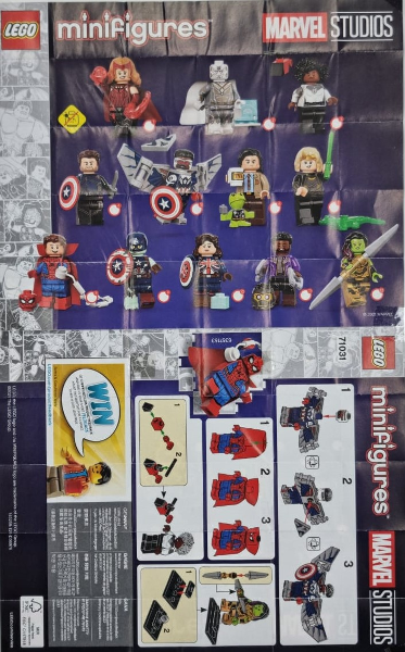 Captain America, Marvel Studios, Series 1 (Complete Set with Stand and Accessories)