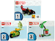 Instruction No: 11198  Name: Spin and Electro Dinosaur Vehicle Chase