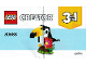 Instruction No: 30688  Name: Tropical Toucan paper bag / polybag