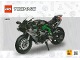Instruction No: 42170  Name: Kawasaki Ninja H2R Motorcycle
