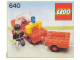 Instruction No: 640  Name: Fire Truck and Trailer