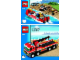 Instruction No: 7213  Name: Off-Road Fire Truck & Fireboat