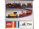 Instruction No: 724  Name: 12V Diesel Locomotive with Crane and Tipper Wagon