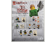 Instruction No: col20  Name: Brick Costume Guy, Series 20 (Complete Set with Stand and Accessories)