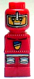 Lego Lava Dragon Knight rot Mikrofigur Microfigure Microfigure Neu 85863pb003