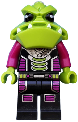 Lego AC003 Alien Conquest Figurine Alien Trooper 7049 7051 7066 85330 1 