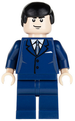 US SELLER - FITS LEGOS RED / BLUE Batman Custom Figure #32