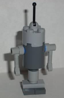 MINIFIG // MINI FIGURE LEGO 4981 SPONGEBOB Robot Customer with Stickers