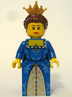 NEW LEGO QUEEN of ENGLAND MINIFIG castle figure minifigure royal crown princess 
