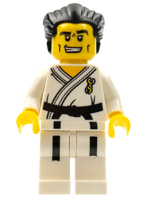 Lego Minifigur Serie 2 Judo/ Karate Meister