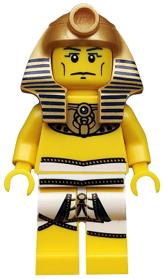 Lego ® Accessoire Minifig coiffe Pharaon Egytien Sceptre or Gold 90462 NEW 