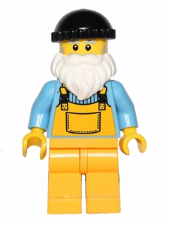 lego fisherman minifigure