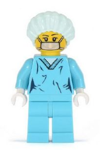 Genuine Lego Surgeon Series 6  Mini Figure 