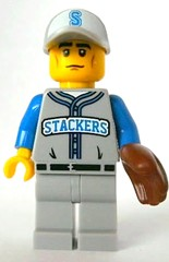 lego baseball minifigures