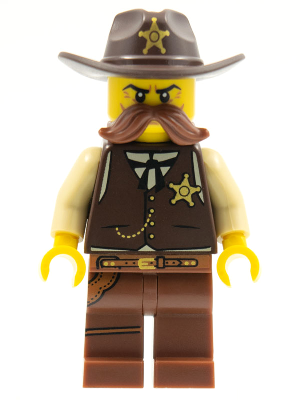 col13-2 NEW LEGO Sheriff Series 13 FROM SET 71008 COLLECTIBLES