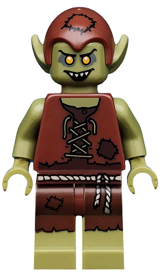 LEGO-MINIFIGURES SERIES 13 X 1 HEAD  FOR THE GOBLIN FROM SERIES 13 