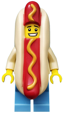 Legos Mini Figure Hot Dog Guy Lego Man New With Tags
