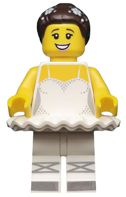 LEGO BALLERINA DANCER SEALED SERIES 15 TUTU DANCE SWAN LAKE MINIFIGURE  71011 5702015610193